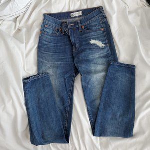 Madewell High Riser Skinny Jeans, 25